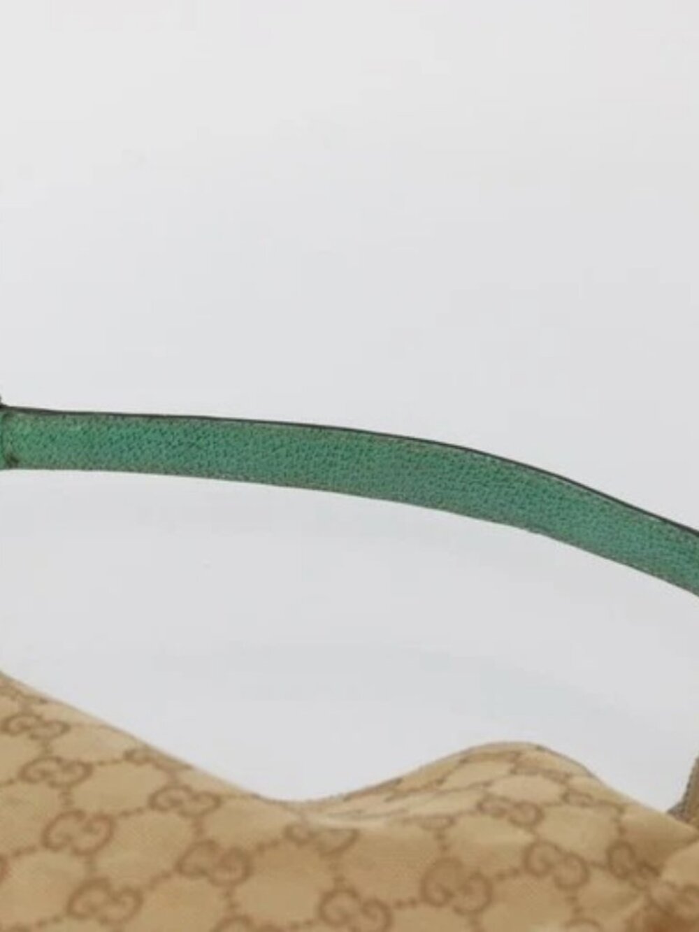 GUCCI GG Canvas Shoulder Bag Beige 124358 Auth AMZ130 - Picture 8 of 16